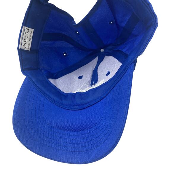 Bud Light Baseball Hat Mens One Size Blue White Spell Out Adjustable New - Picture 7 of 12